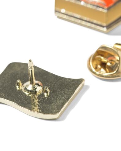 pins kroon vlag tompouce - 3 stuks - 60800366 - HEMA