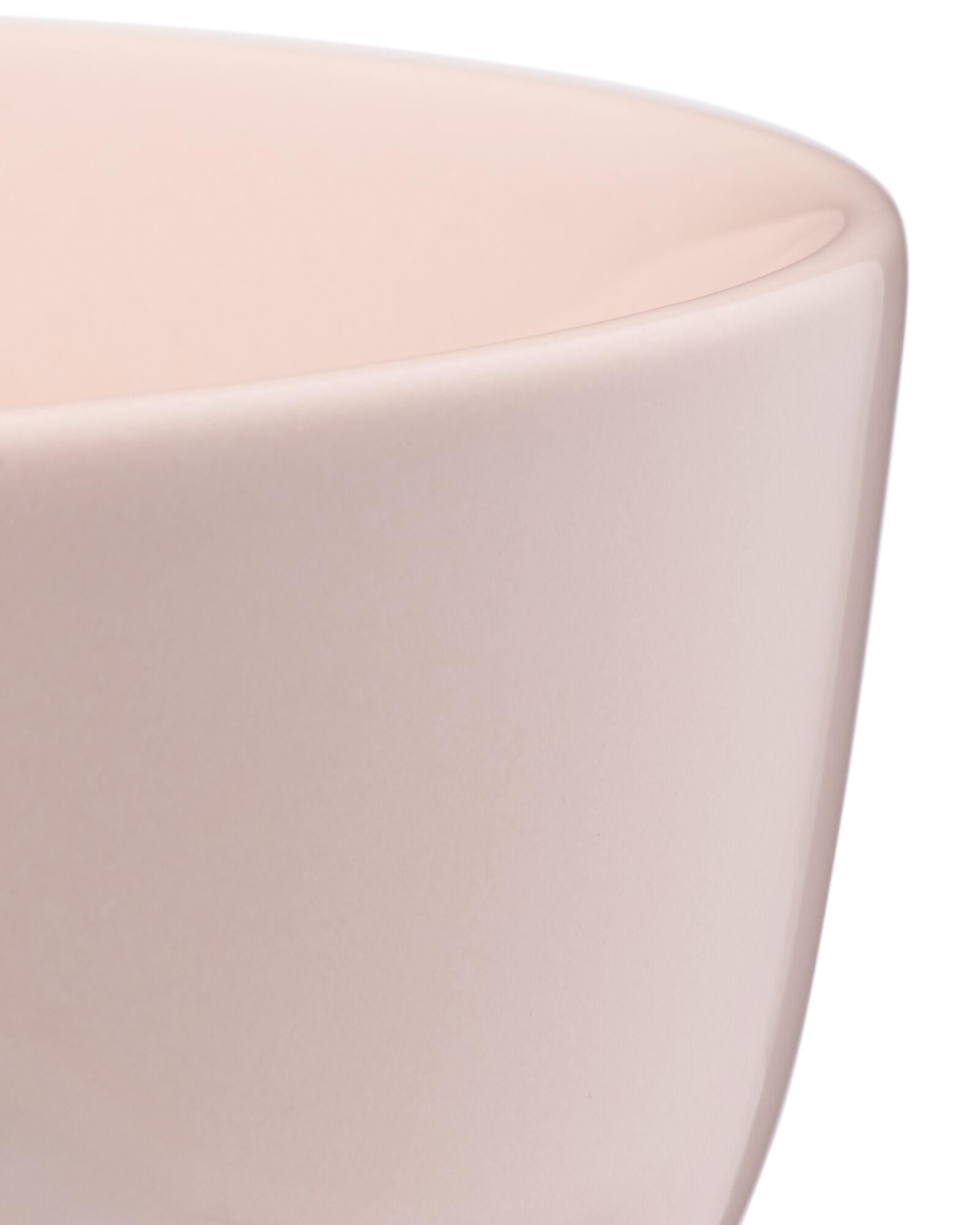 bol ⌀11x4,7cm Knap new bone rose - 9650315 - HEMA