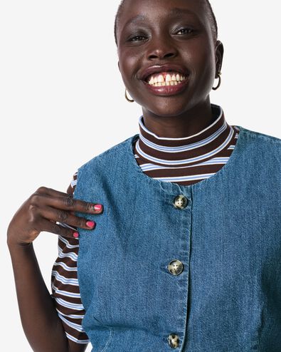 Damenweste Suzy mittelblau - 36206950MIDBLUE - HEMA