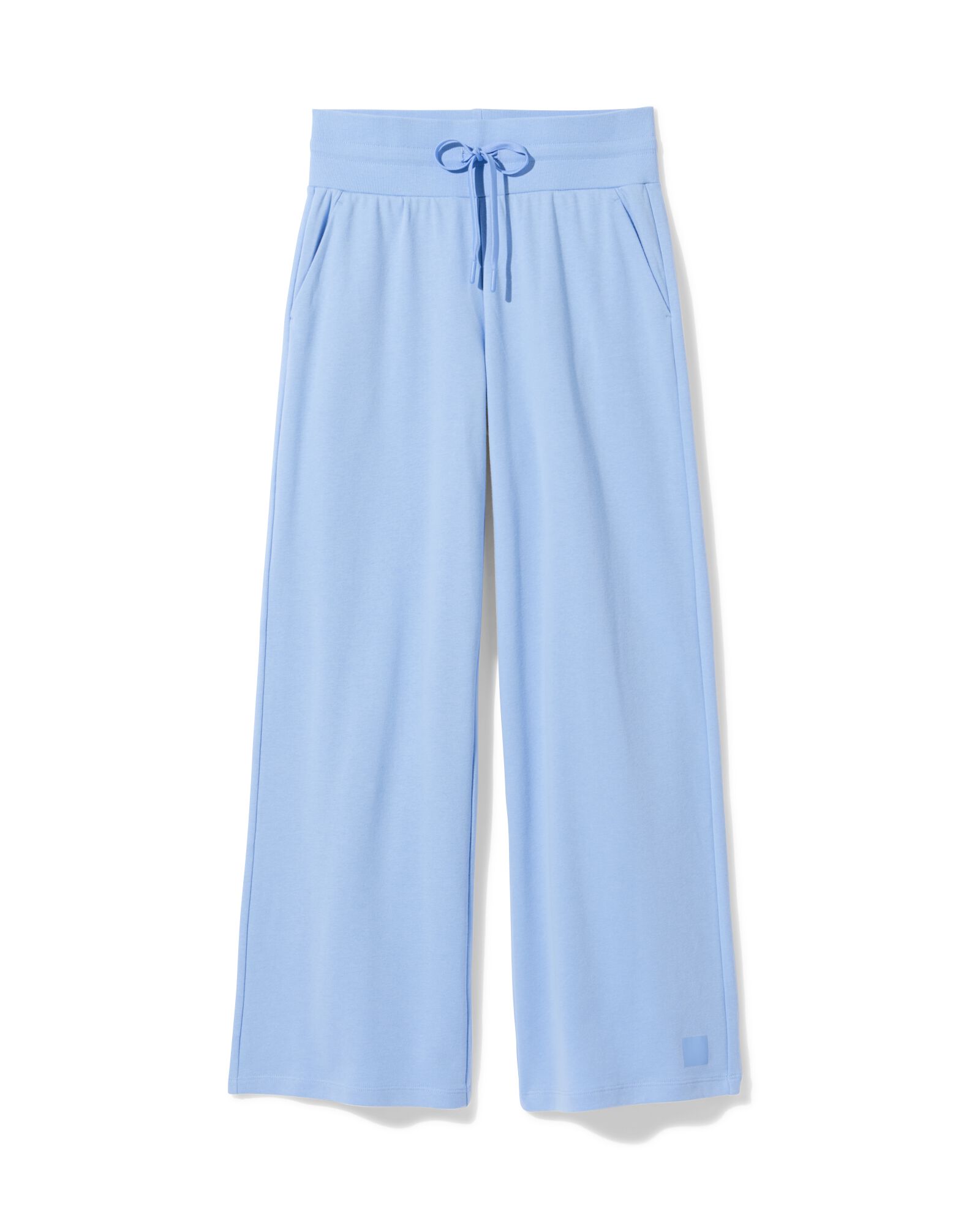 dames sweatbroek loose fit lichtblauw lichtblauw - 36000595LIGHTBLUE - HEMA