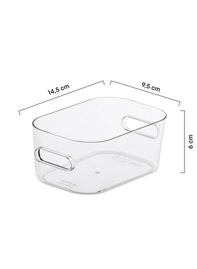 Ordnungsbox-Deckel Helsinki, 10 x 14 x 1.5 cm, transparent Deckel 10 x 14 Helsinki - 39821142 - HEMA