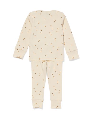 pyjama b&eacute;b&eacute; &eacute;volutif abeille blanc cass&eacute; - 33367740OFFWHITE - HEMA