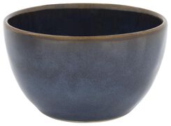 Schale Porto, 10 cm, reaktive Glasur, dunkelblau - 9602220 - HEMA