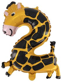 ballon alu 3D hauteur 40cm - girafe - 14200612 - HEMA
