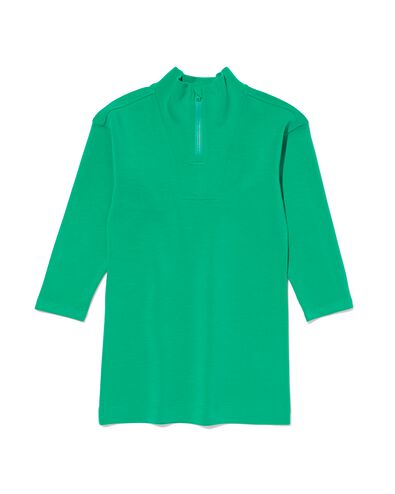Kinder-Kleid, mit Reißverschluss grün 134/140 - 30832174 - HEMA