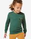 sweat-shirt enfant avec poche de poitrine vert 110/116 - 30757653 - HEMA