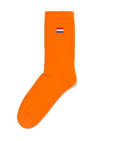 sokken voor volwassenen Nederlandse vlag oranje oranje - 4120585ORANGE - HEMA
