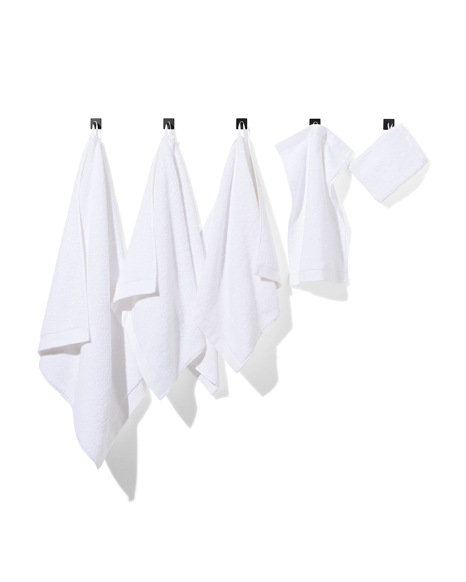 serviette de bain ultrasoft 70 x 140 - blanc blanc serviette 70 x 140 - 5217004 - HEMA