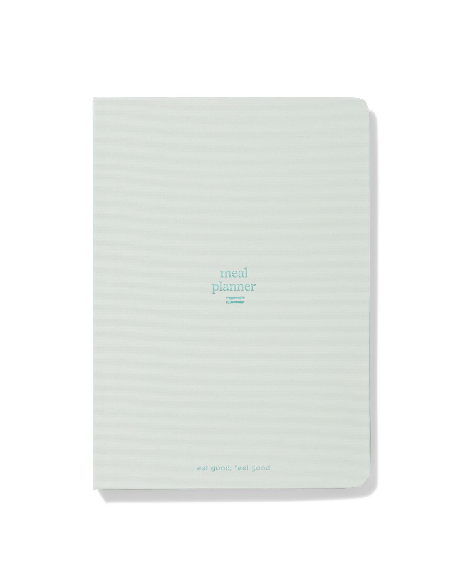 planificateur de repas avec stylo effa&ccedil;able (21 x 15 cm, vert clair) - 14103704 - HEMA