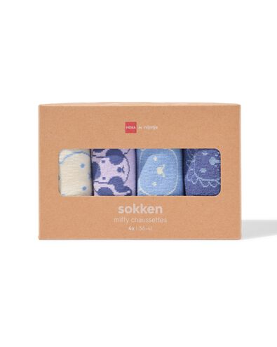 chaussettes Miffy taille 36-41 - 4 paires - 60410339 - HEMA