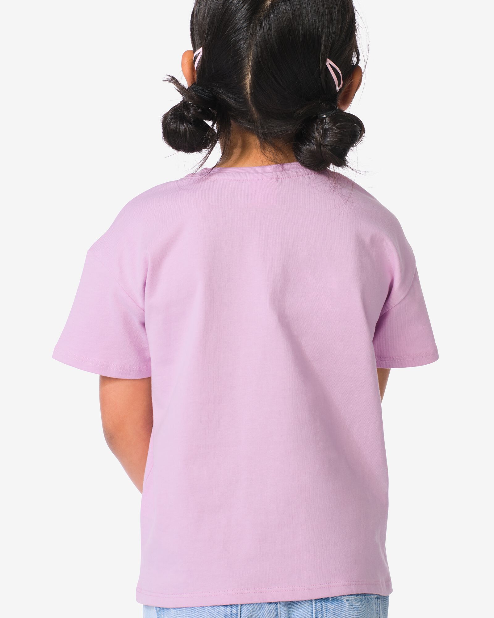 t-shirt enfant crochet&eacute; violet violet - 30828006PURPLE - HEMA
