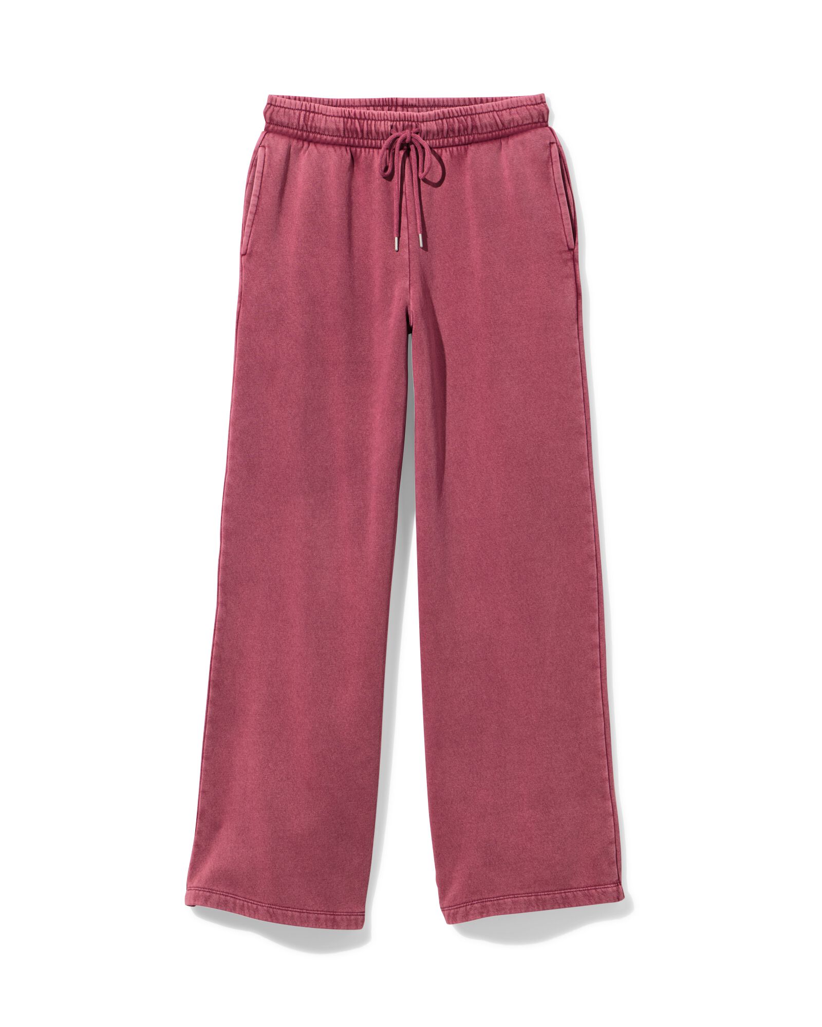 damessweatpants Esmee bordeauxrood bordeauxrood - 36205470BURGUNDYRED - HEMA