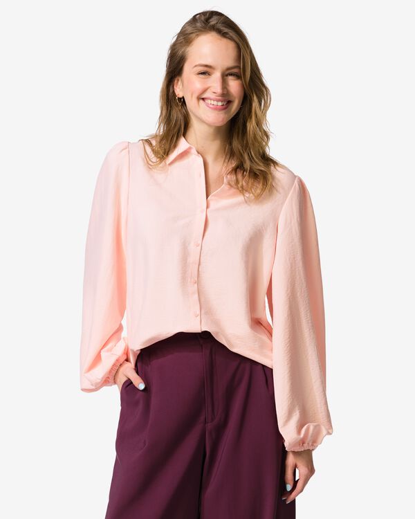 damesblouse Day  roze roze - 36207440PINK - HEMA