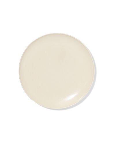 ontbijtbord &Oslash;21cm PUUR reactief glazuur gebroken wit  - 9650132 - HEMA
