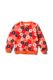 kinder sweater mey rookworsten oranje oranje - 1000029273 - HEMA