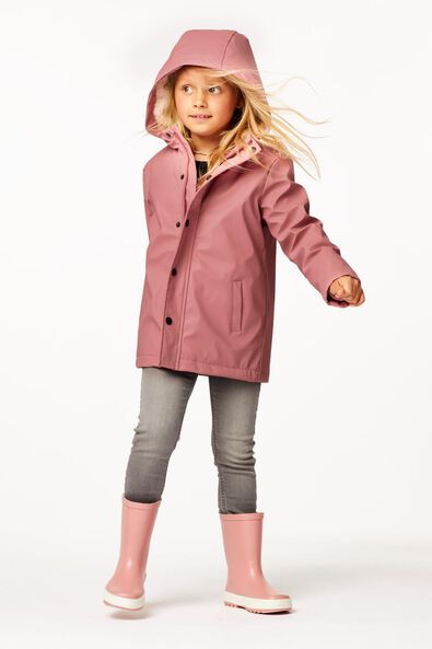 manteau enfant rose - 1000024399 - HEMA