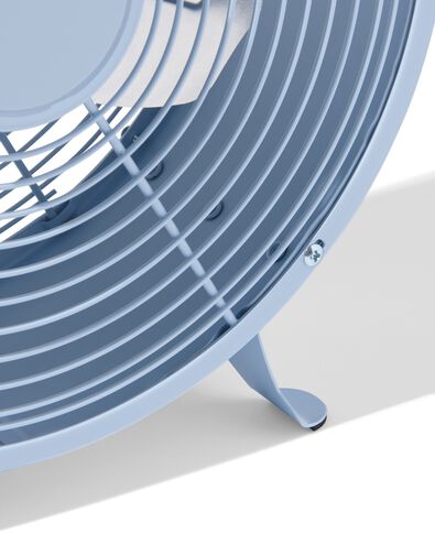 ventilateur de table r&eacute;tro &Oslash;25,8cm bleu - 80200004 - HEMA