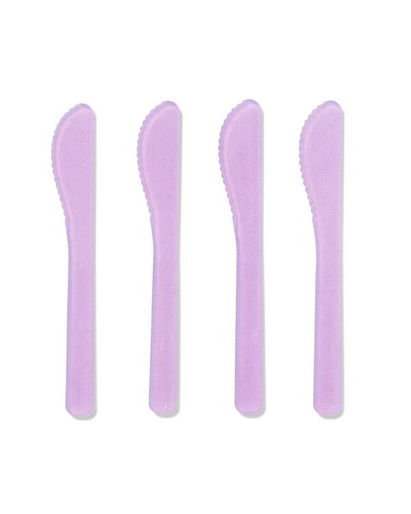 couteaux &agrave; paillettes lot de 4 - 14250067 - HEMA