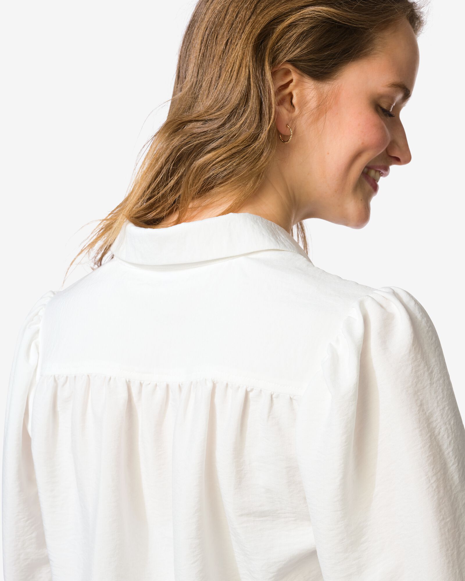 damesblouse Day  wit wit - 36207450WHITE - HEMA