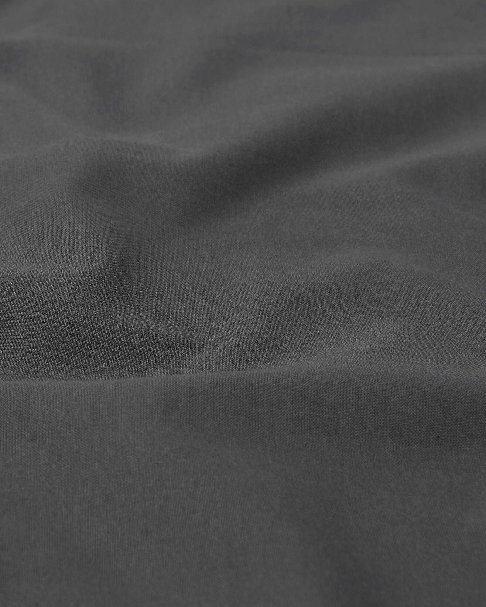 drap-housse coton doux 180x220 gris foncé - 5190048 - HEMA