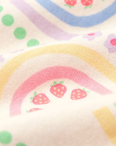 Kinder-Kurzpyjama Regenbogen mit Puppenpyjama bunt bunt - 23003160MULTI - HEMA