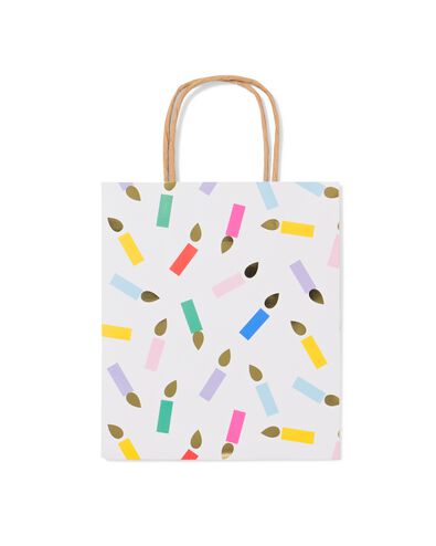 Geschenkt&uuml;te M, 29,5 &times; 18 cm, Kerzen - 14700299 - HEMA