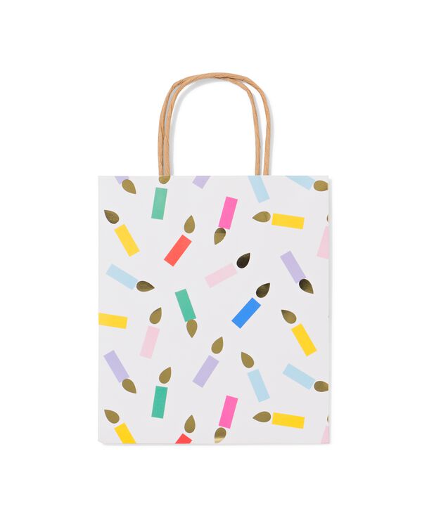 Geschenkt&uuml;te M, 29,5 &times; 18 cm, Kerzen - 14700299 - HEMA