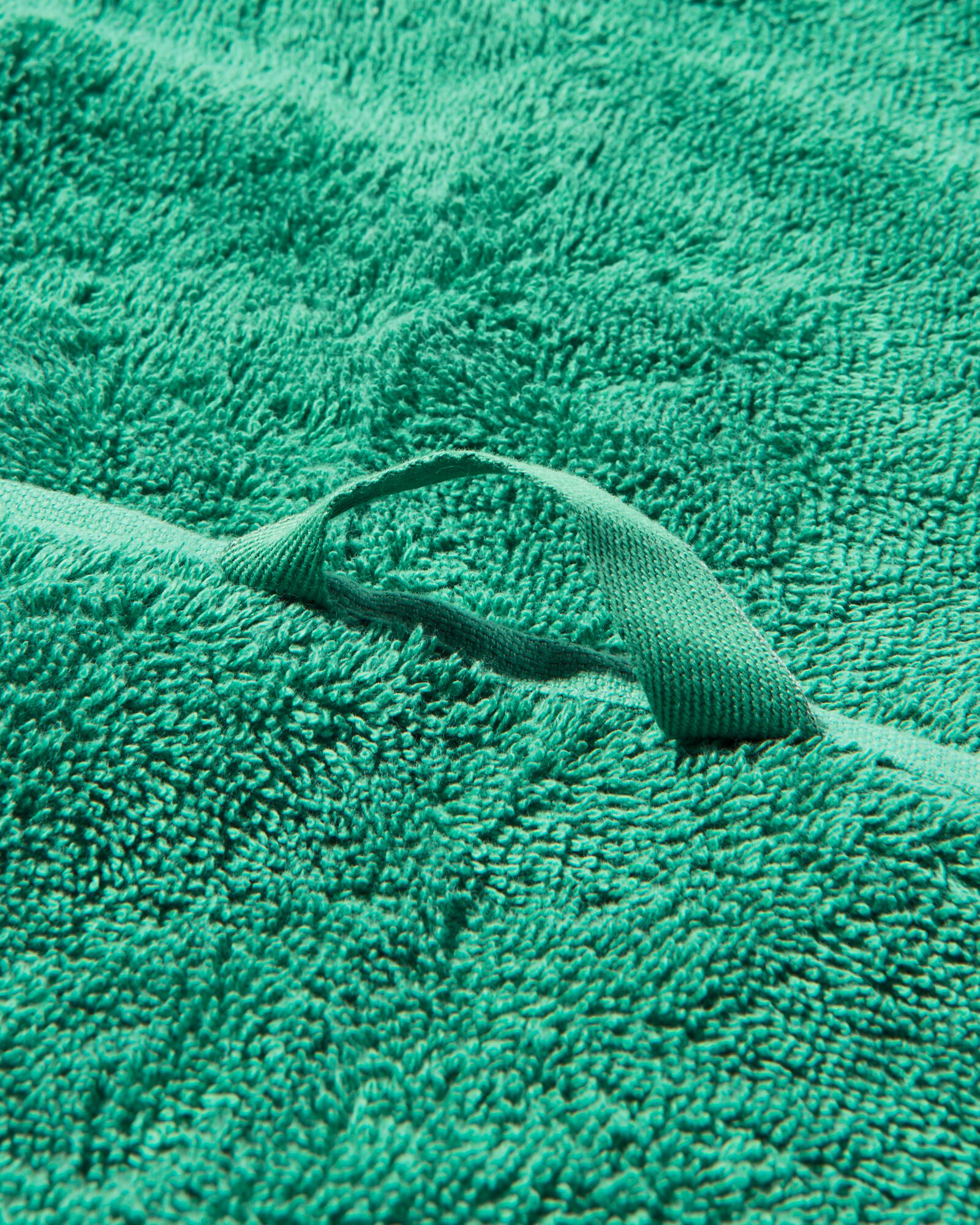serviettes de bain - qualité épaisse vert moyen serviette 60 x 110 - 5282871 - HEMA