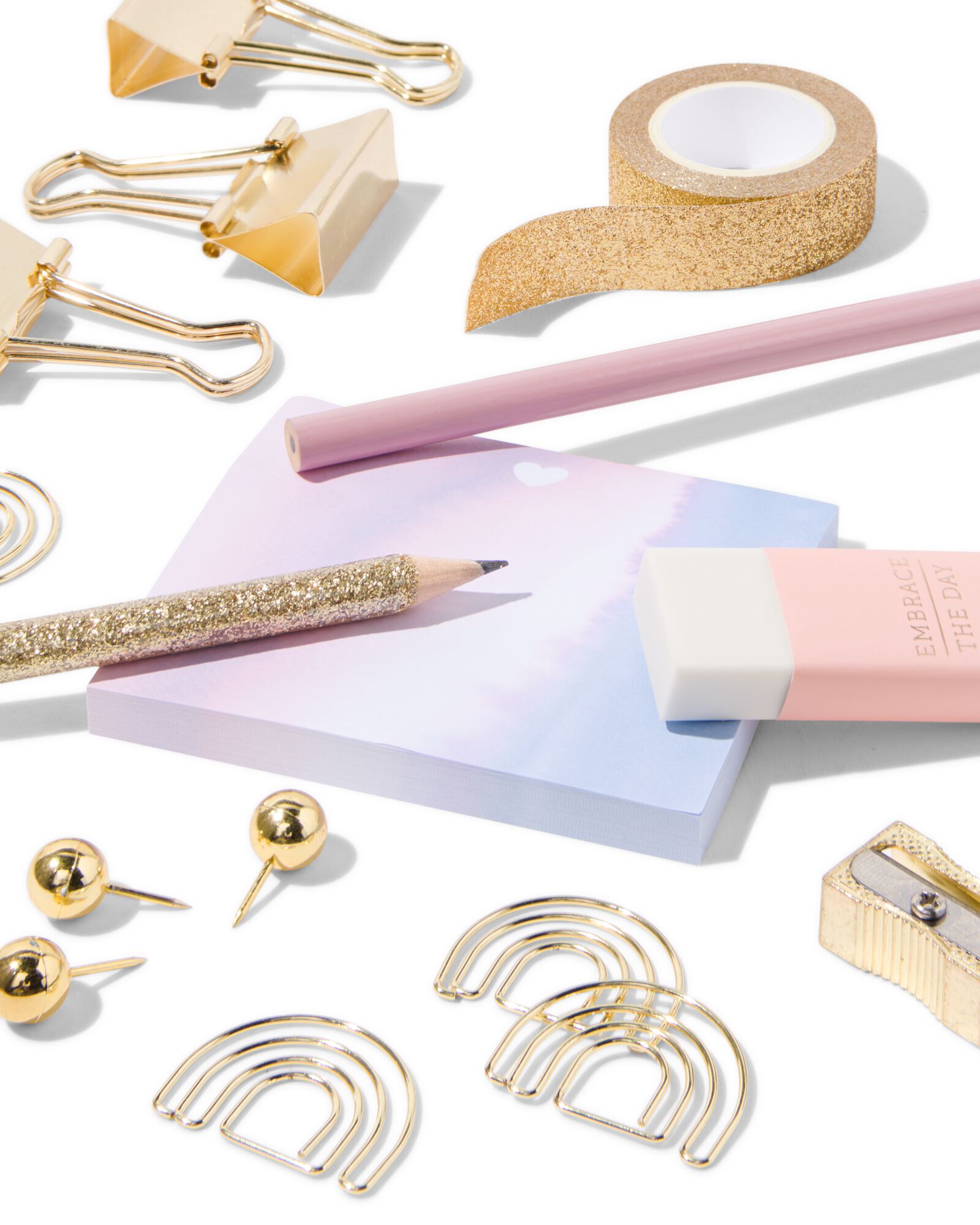 ensemble d&rsquo;accessoires de bureau 16.5x21.5x2.5 - 14190091 - HEMA