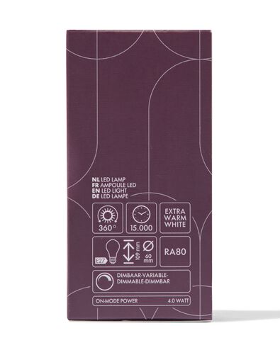 led peer goud E27 4W 200lm spiral - 20070031 - HEMA