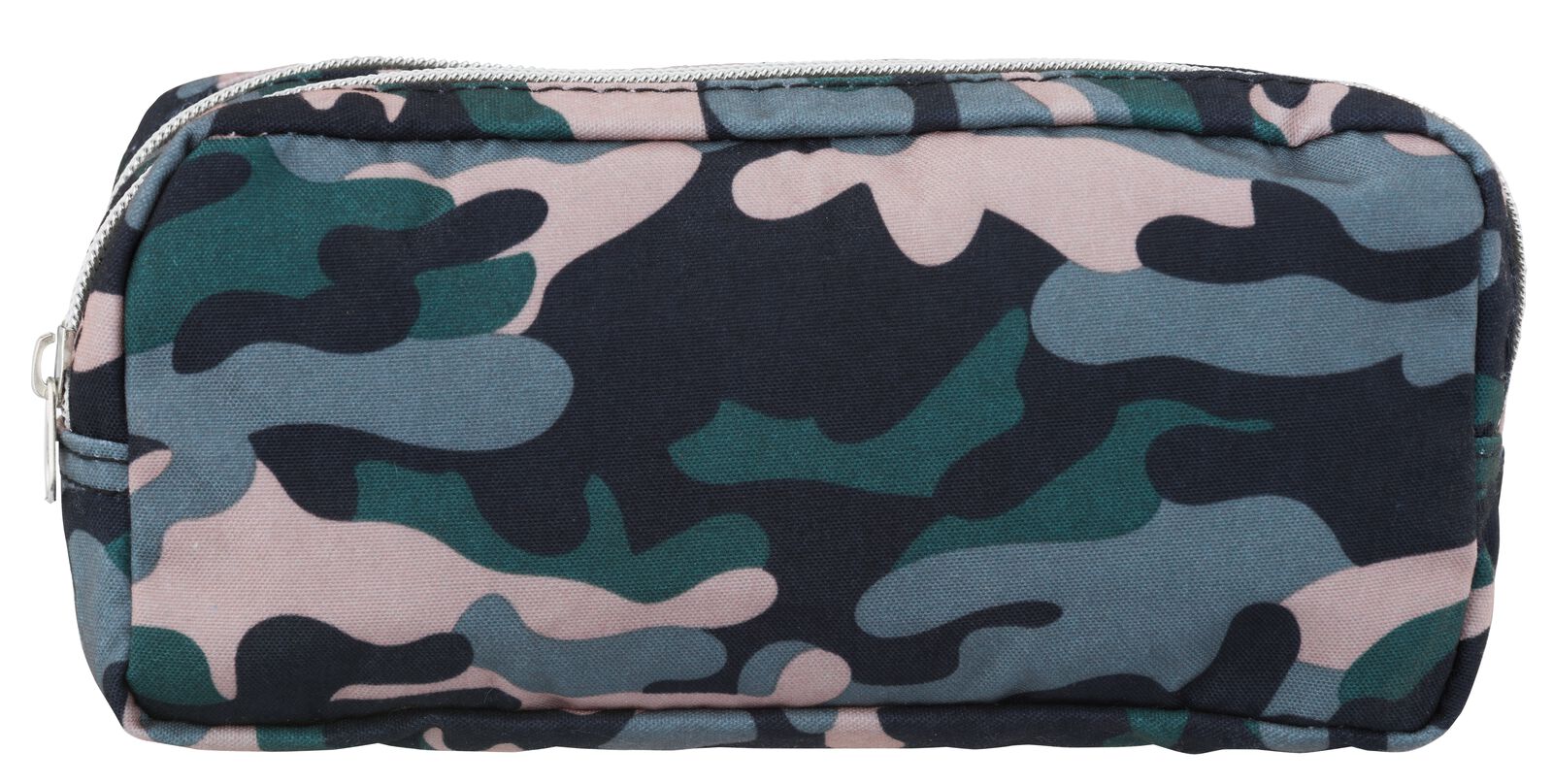 trousse à double zip camouflage - 14590438 - HEMA