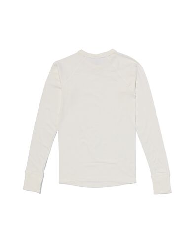 t-shirt thermo enfant blanc 146/152 - 19309115 - HEMA