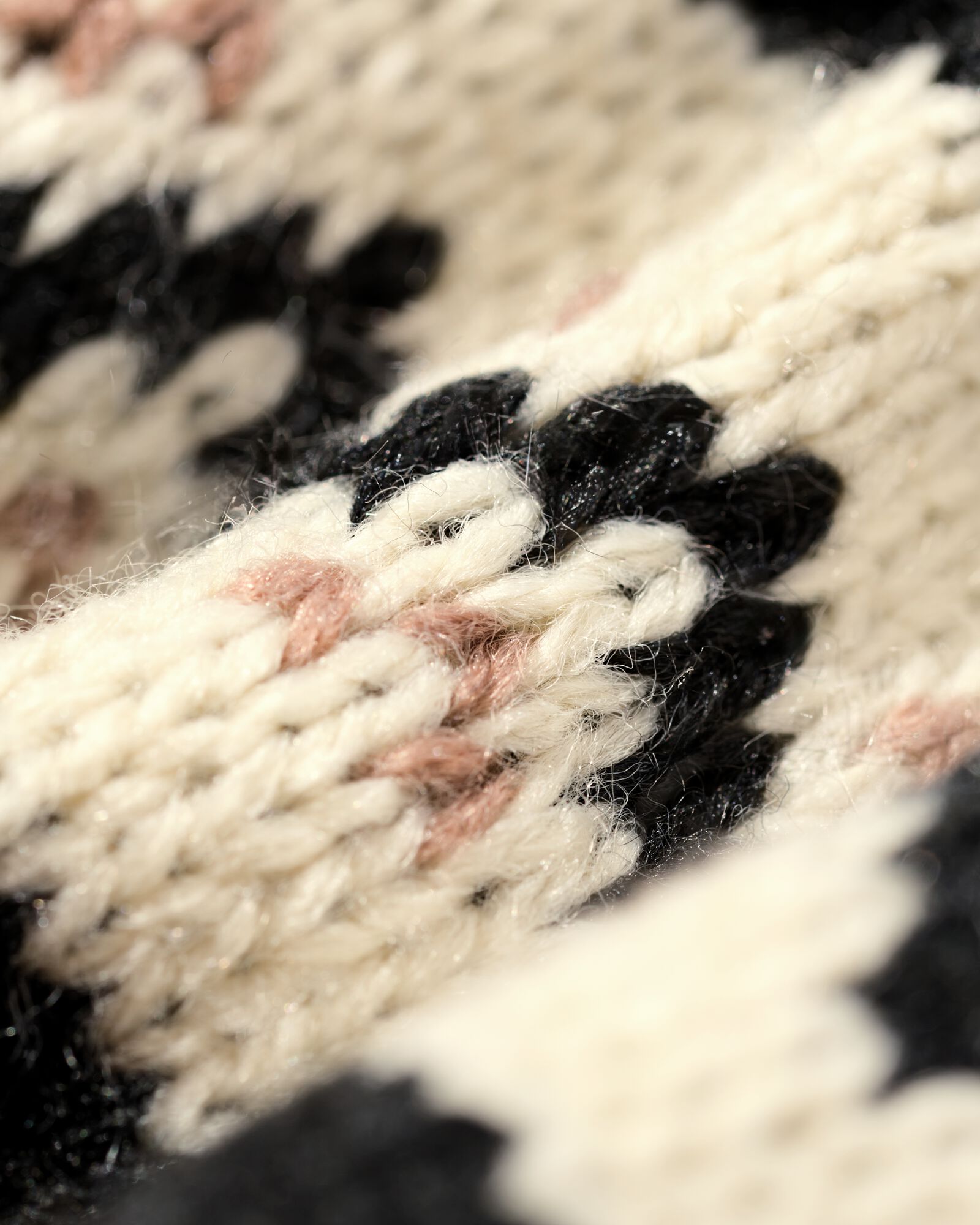 damestrui Oona grafisch zwart zwart - 36205860BLACK - HEMA