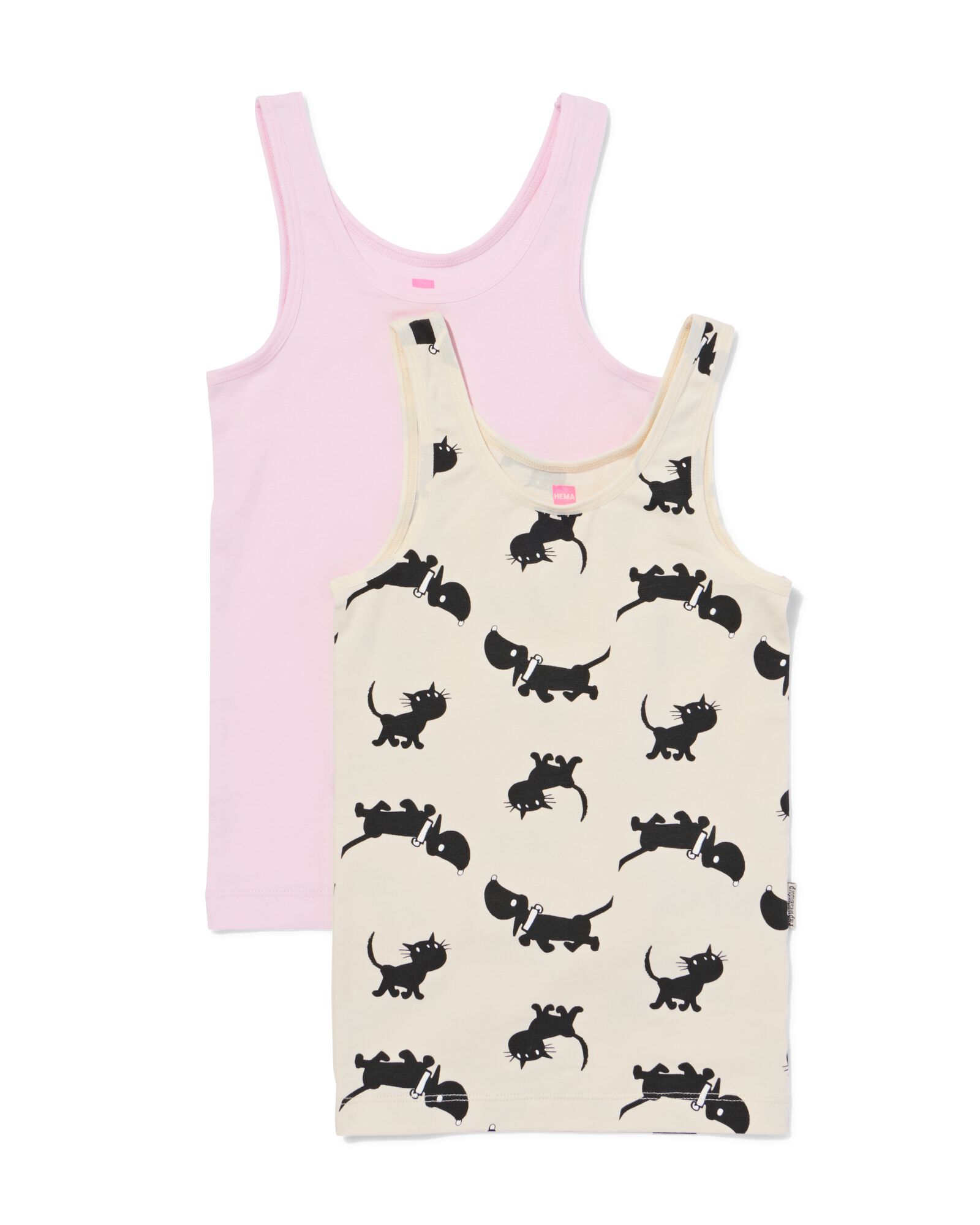 Takkie und Siepie Kinderunterhemden &ndash; 2 St&uuml;ck lila lila - 19300760LILAC - HEMA