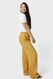 pantalon femme Kate avec lin jaune jaune - 1000027876 - HEMA