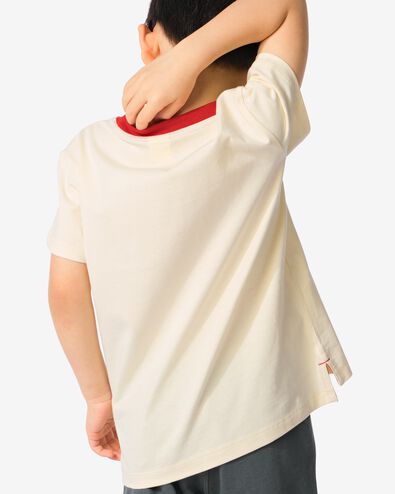 kinder T-shirt 'sports club' rood - 30705206RED - HEMA