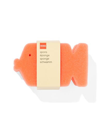 2er-Pack Scheuerschwämme, orange, Goldfische - 20530009 - HEMA