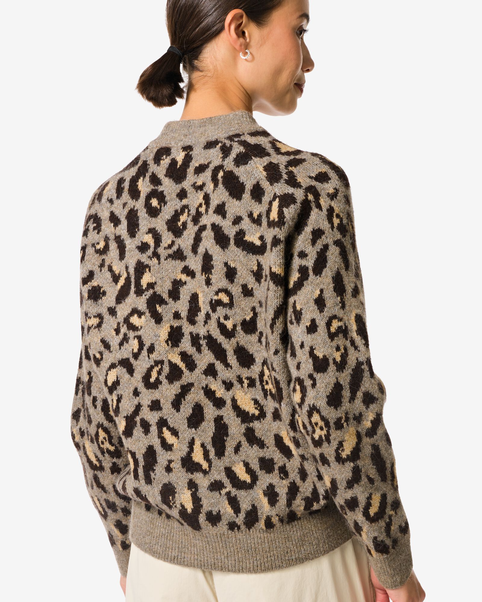 pull femme gelly l&eacute;opard multi multi - 36204970MULTI - HEMA