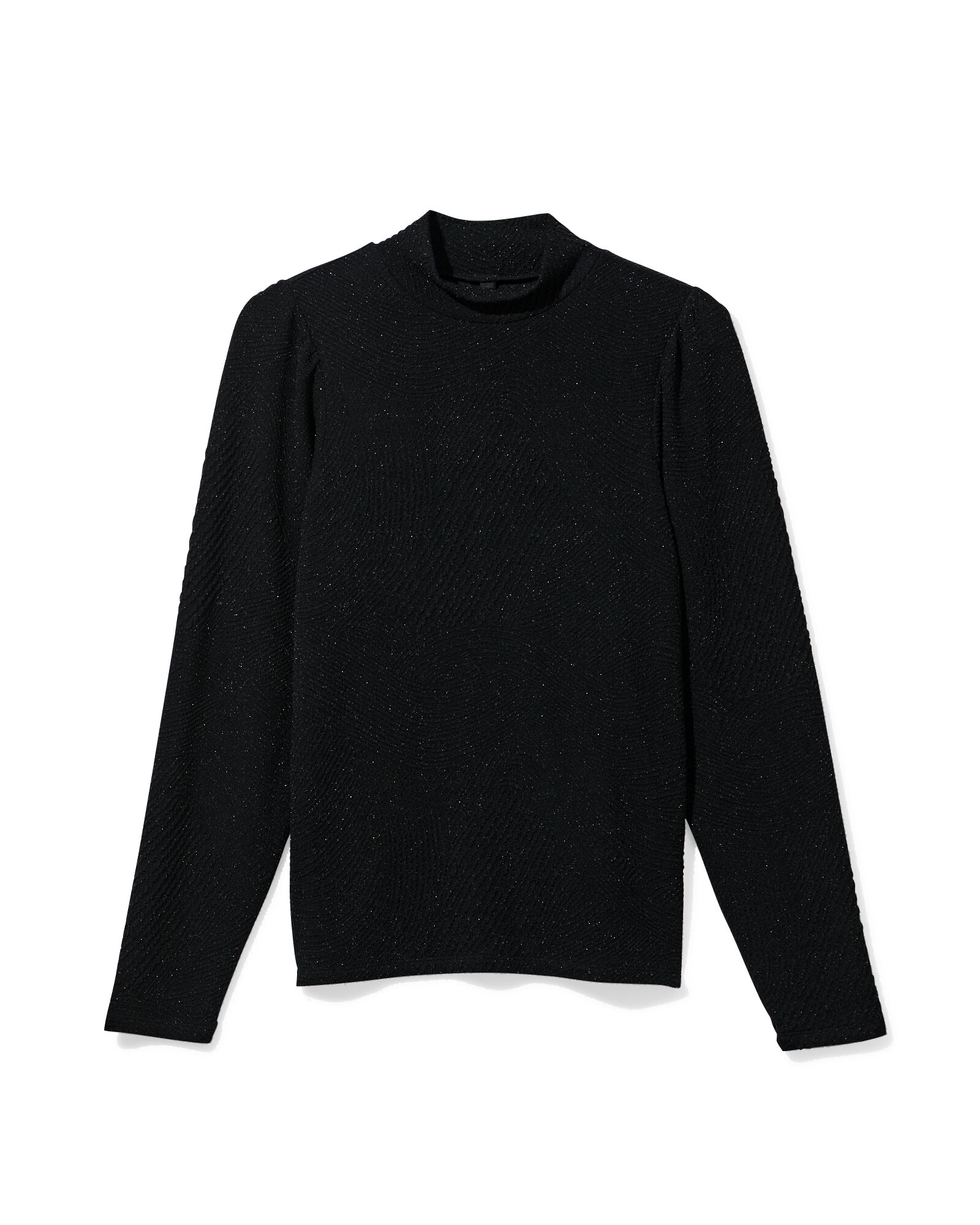 Damen-Top Erin, Glitzer schwarz - 36205640BLACK - HEMA