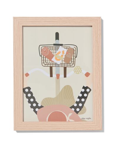 cadre photo bois 15x20 naturel 15 x 20 bois - 13621034 - HEMA