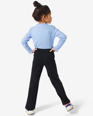 pantalon enfant avec boutons noir 98/104 - 30823951 - HEMA