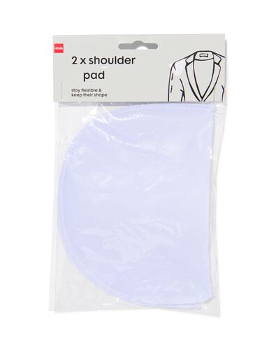 schoudervullingen wit - 2 stuks - 1420002 - HEMA