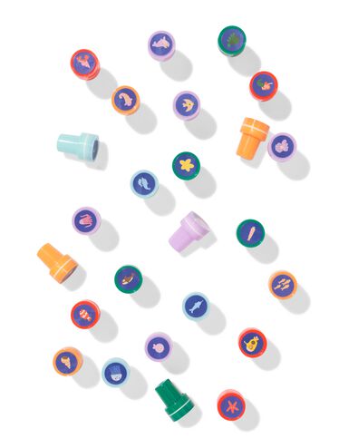 stempelset onderwater 26-delig - 15900245 - HEMA