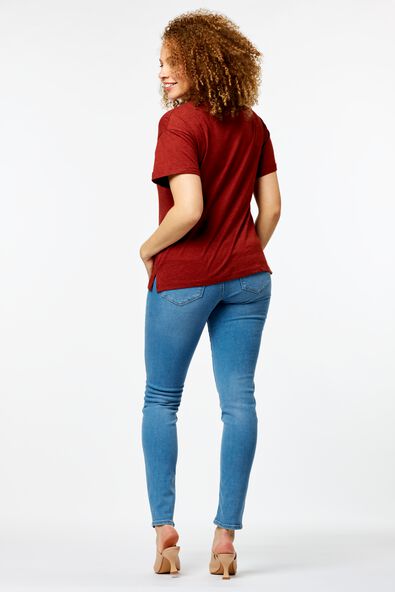 dames jeans - skinny fit lichtblauw 46 - 36307532 - HEMA