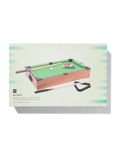 Pool-Spiel, 51.5 x 31 x 9.5 cm - 61160137 - HEMA