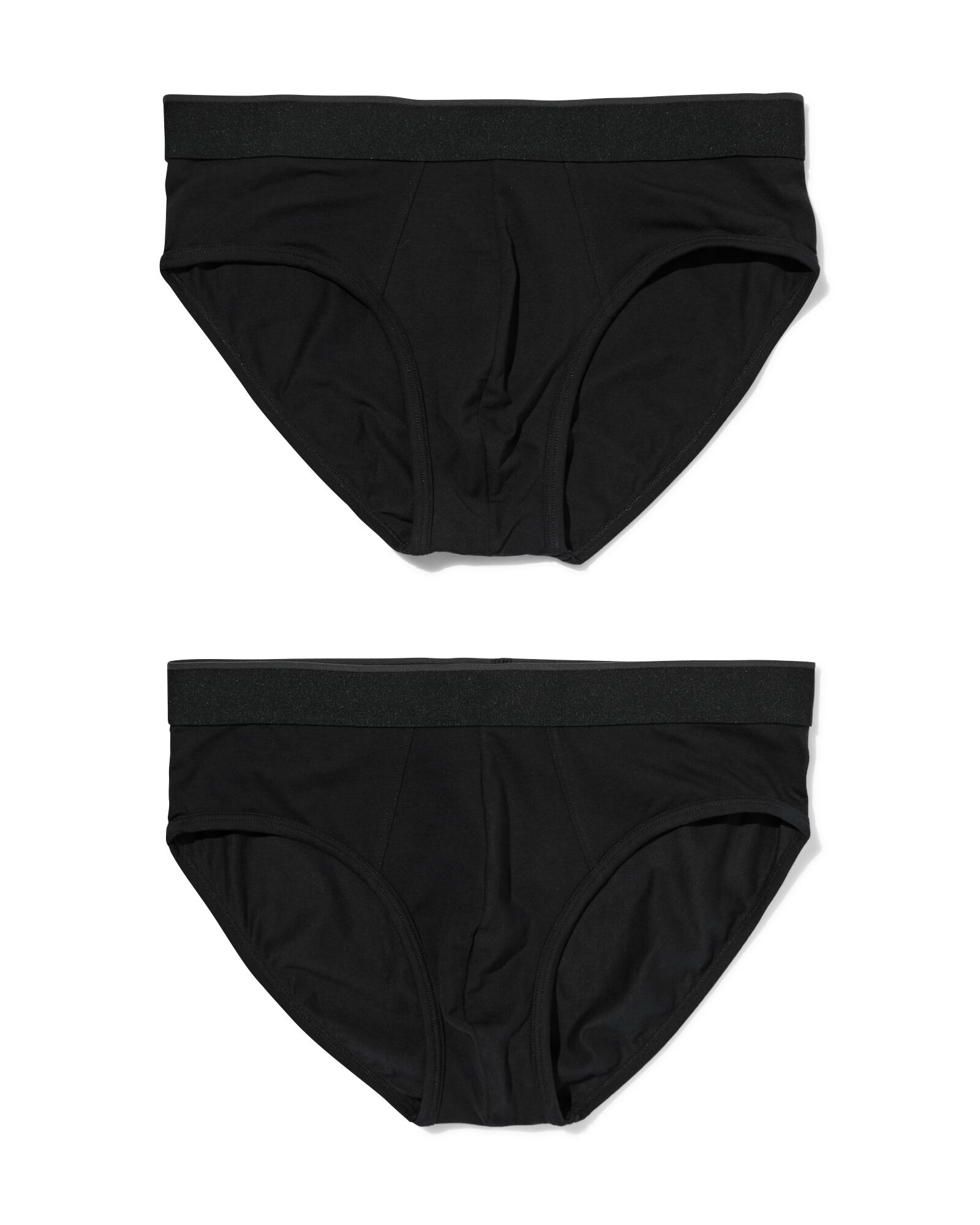 slips homme comfort perfect - lot de 2 noir noir - 19190340BLACK - HEMA