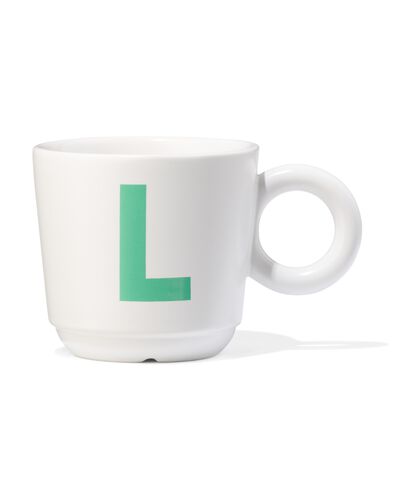 Becher, 280&nbsp;ml, Buchstabe L - 61130411 - HEMA