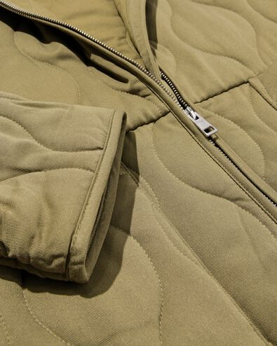 veste femme Jina matelass&eacute;e vert fonc&eacute; vert fonc&eacute; - 36207430DARKGREEN - HEMA