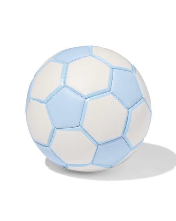 ballon de football taille 2 15&thinsp;cm blanc-bleu - 15800313 - HEMA