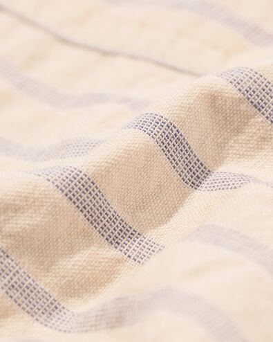 Newborn-Latzhose mit Sreifen ecru - 33418420ECRU - HEMA